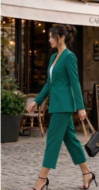 Pantalon Culotte Taille Haute