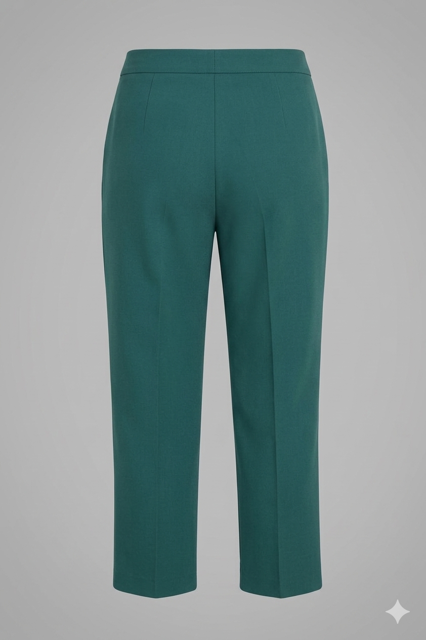 Pantalon Culotte Taille Haute