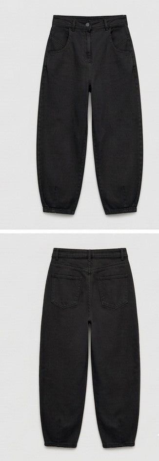 Jean Loose Femme Style Caractère Denim