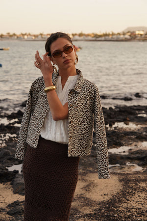 Veste Femme Savane Léopard