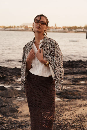 Veste Femme Savane Léopard