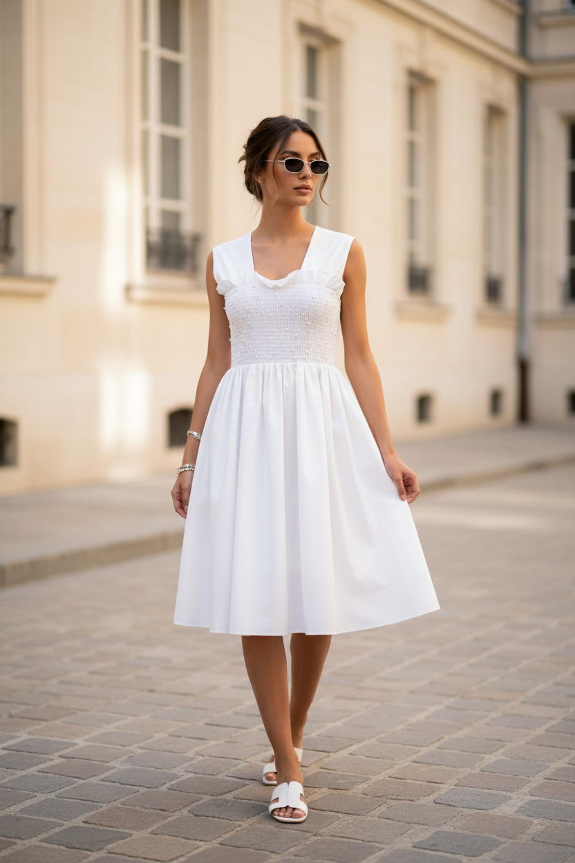 Robe Patineuse Évasée