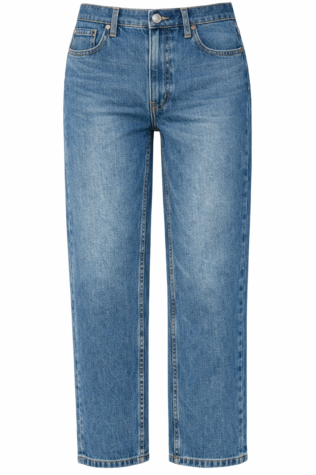 Jean Femme Denim Droit Brut Ligne Urbaine