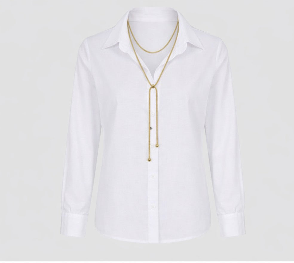 Chemise Femme Blanche Artistique