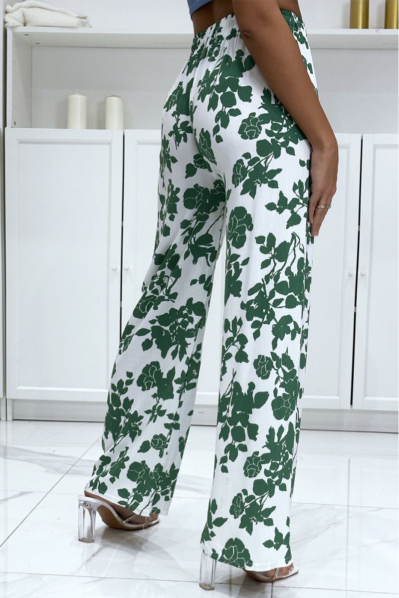 Pantalon Fleuri À Porter Sans Modération