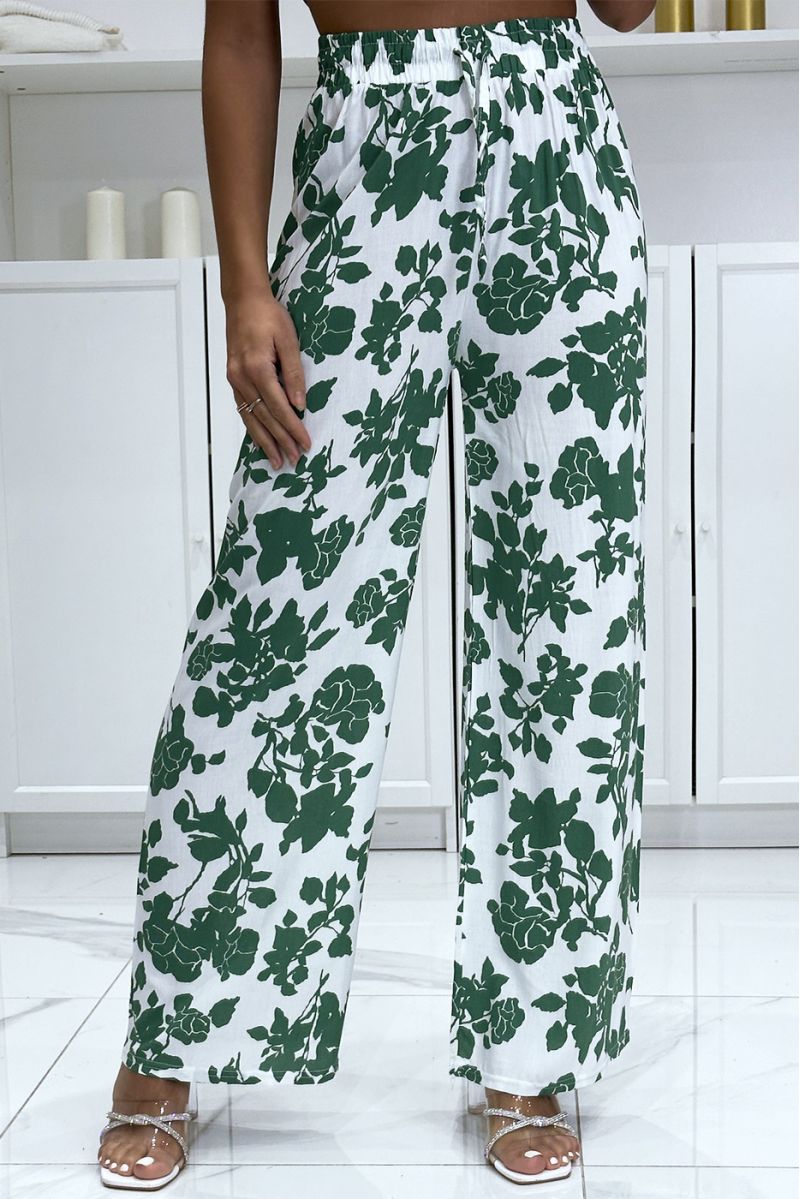 Pantalon Fleuri À Porter Sans Modération